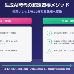生成AI×最強のスキル拡張法 - 30分で書籍の知識を即実践する方法