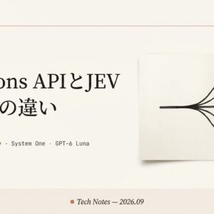 OpenAI Decisions APIとは？TypeSafe AIの「JEV」との違いを徹底比較｜“OpenAI版JEV”なのか【DevDay 2026・GPT-6 Luna・System One】